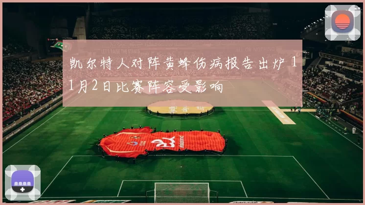 凯尔特人对阵黄蜂伤病报告出炉 11月2日比赛阵容受影响